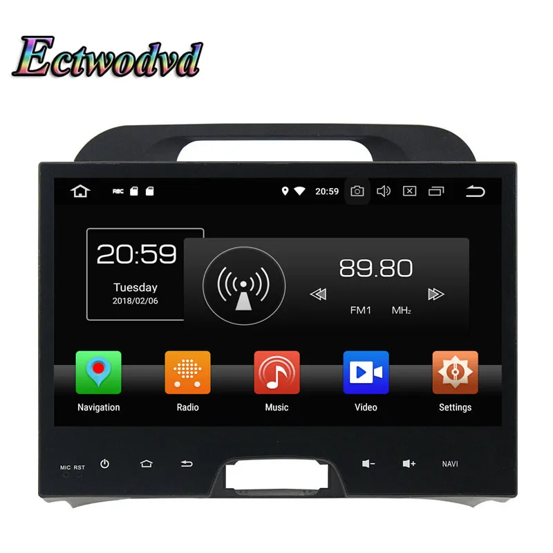 Clearance Ectwodvd Octa Core 4G RAM 64G ROM Android 9.0 Car Multimedia DVD Player GPS HeadUnit for KIA Sportage 2010 2011 2012 0 Clearance Ectwodvd Octa Core 4G RAM 64G ROM Android 9.0 Car Multimedia DVD Player GPS HeadUnit for KIA Sportage 2010 2011 2012 0