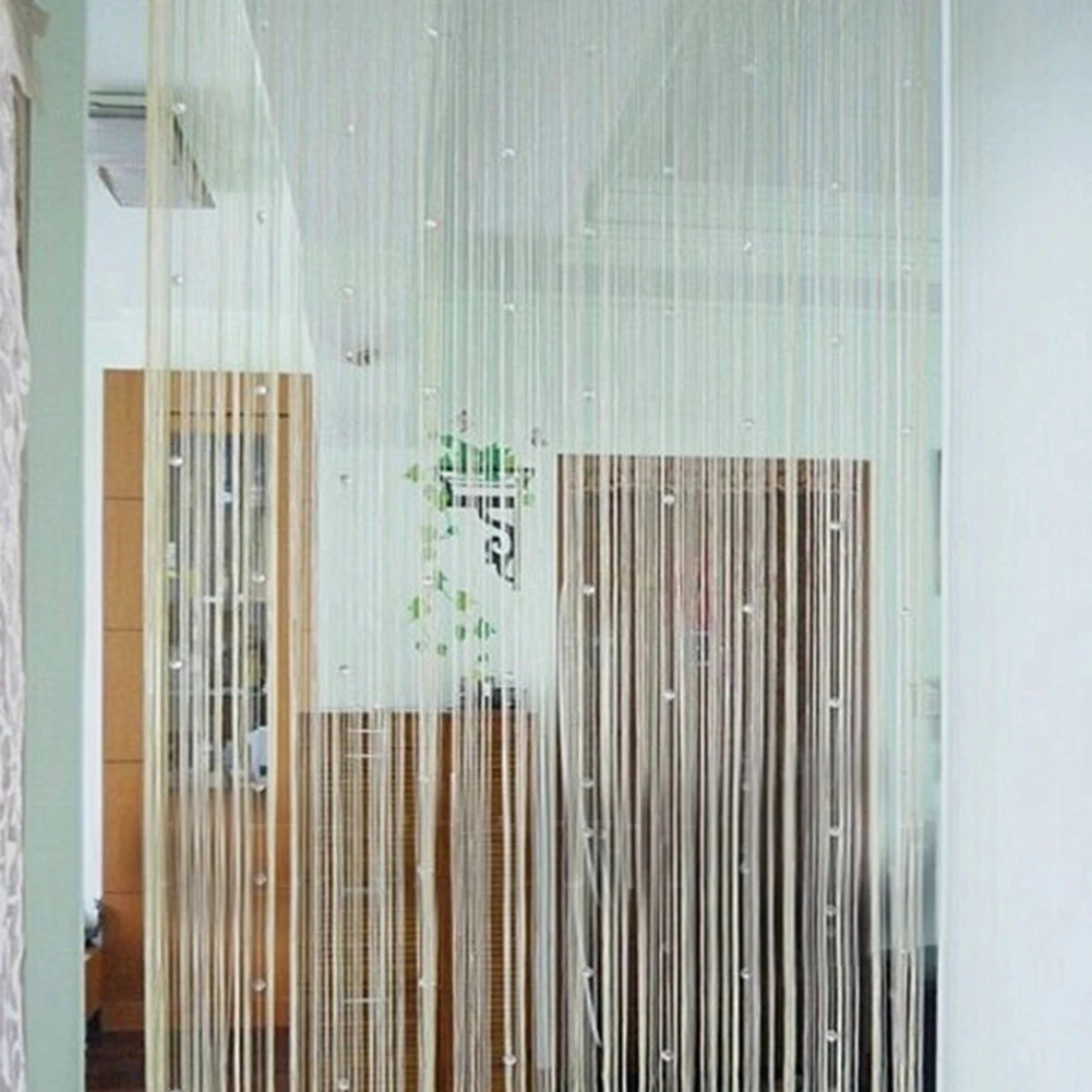 Romantic Decorative String Curtain With Beads Tassel Door Precious