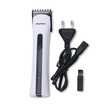 Kemei Лидер продаж! Перезаряжаемая электрическая бритва, бритва для бороды, машинка для стрижки волос, триммер для груминга, европейская вилка, инструмент для укладки волос, Новинка