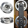 88mm elevación de aluminio Universal carga pesada Rueda de la polea del cojinete Cable Fitness gimnasio equipo para escalada Camping polea ► Foto 2/6