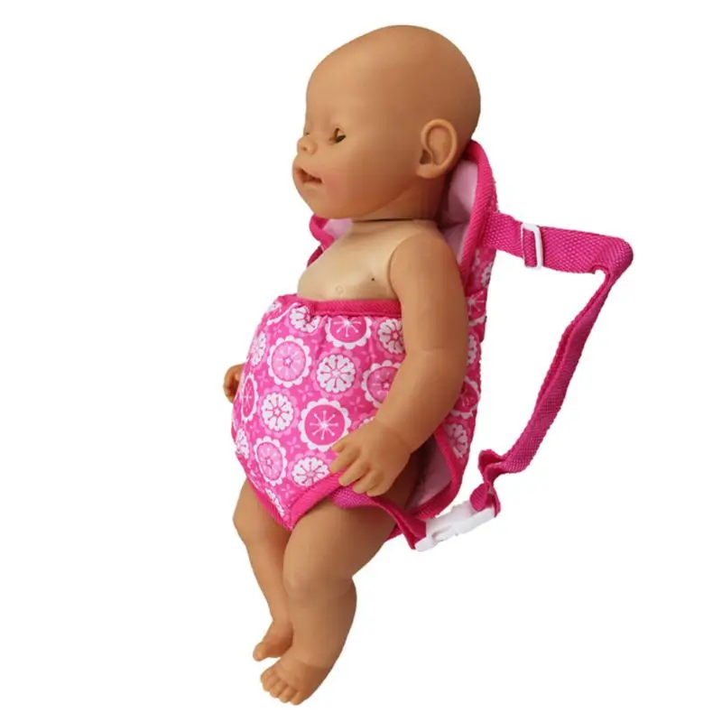 18 дюймов кукла спальный мешок детский пеленальный рюкзак игрушка одежда исходящий ролевые игры кукла одежда аксессуары для куклы реборн