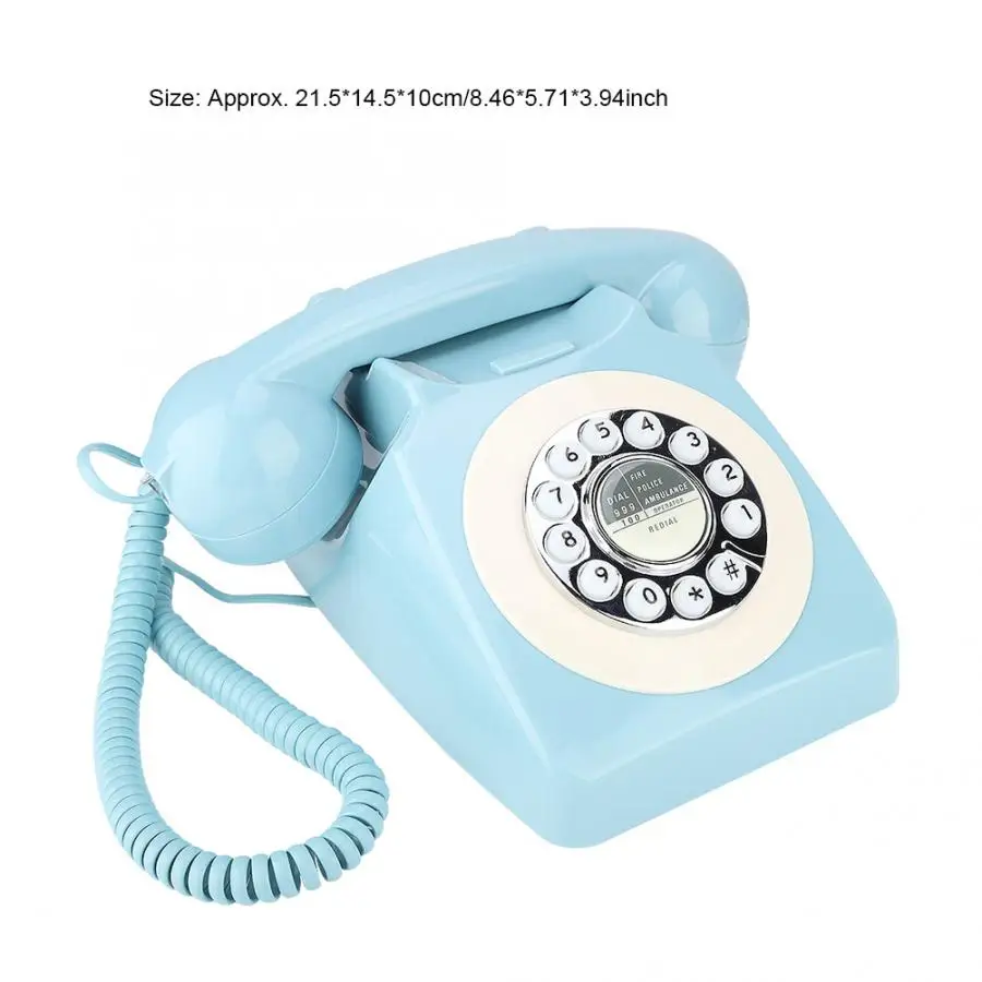 Telefon MS-300 Ретро стиль стационарный телефон для офиса украшения дома анти-электромагнитные помехи телефон портативный