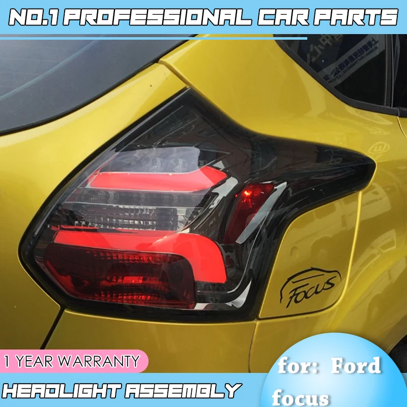 Ar Стайлинг для Ford Focus 2 задние фонари 2011- светодиодный задний фонарь с динамическим сигналом поворота drl+ сигнал+ тормоз+ обратный