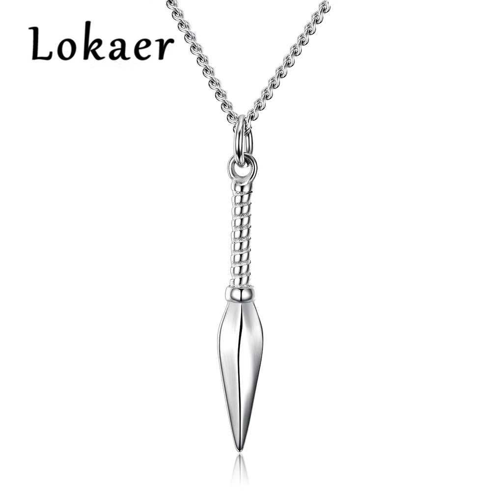 Buy Lokaer Punk 316L Stainless Steel Dart Pendant
