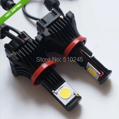 

10 SET X Cree CXA1512 Xenon White 1800LM 30W H11 car Led Headlight Kit Low Beam Driving Lights 12V 24V 6000K bulb 1year warranty