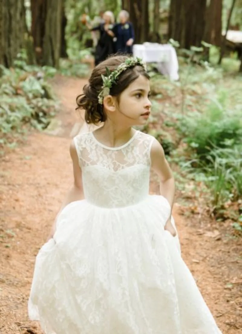 Vintage Lace Dresses for Girls