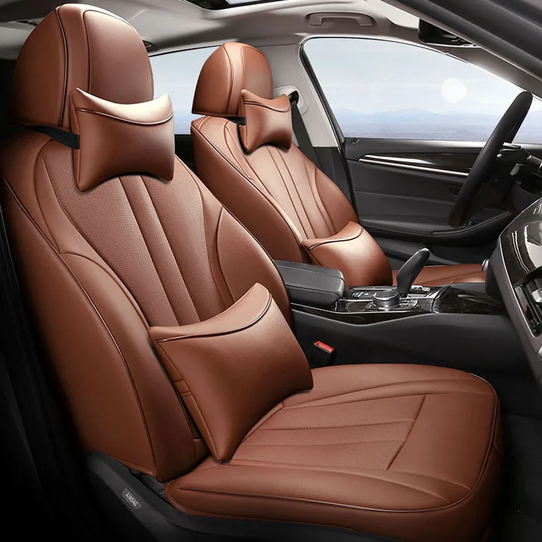  custom cowhide car seat cover for Mitsubishi Outlander ASX Galant lancer Pajero Sport Grandis car d