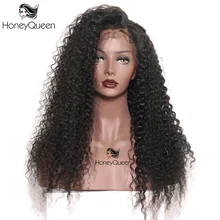 250% Density Lace Front Wigs 100% Human Hair Curly Pre Plucked Brazilian Remy Hair Bleached Knots Baby Hair Honey Queen Wigs