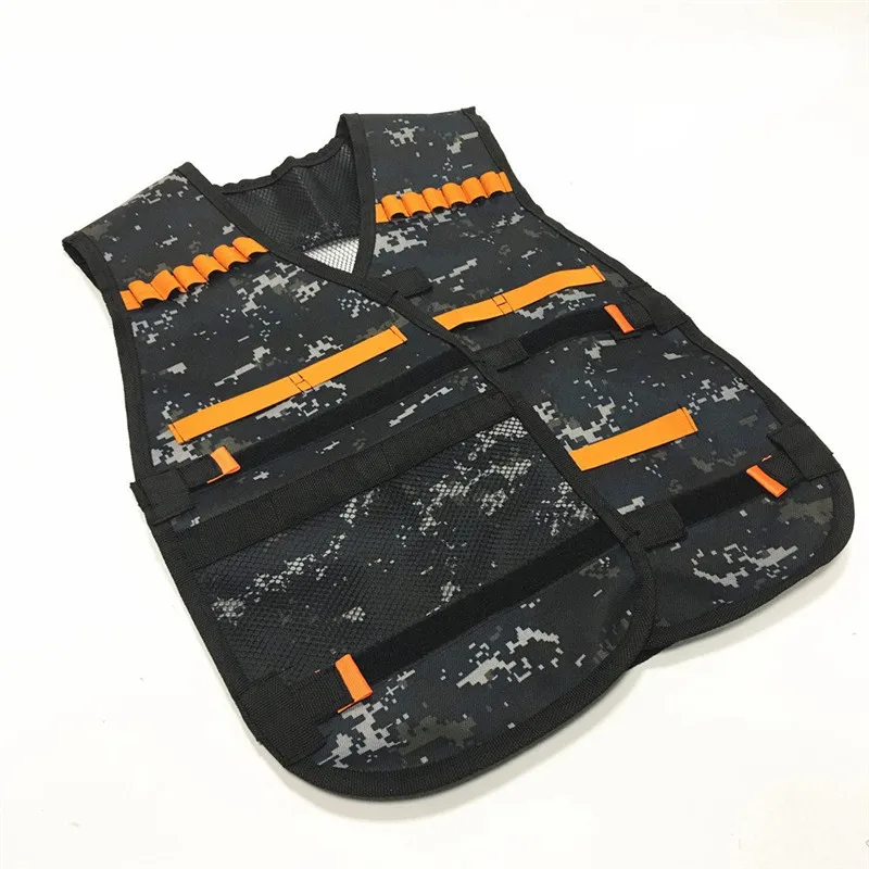 

Children's Tactical Vest For Elite Soft Bullets kids Games Soft Bullets CLip AmmoThickened Waterproof Camouflage Battle Jacket