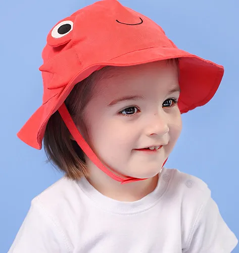 Летняя шляпа с sunhat мультфильма для детей Дети Открытый - Цвет: 50cm 1-2 Year Old