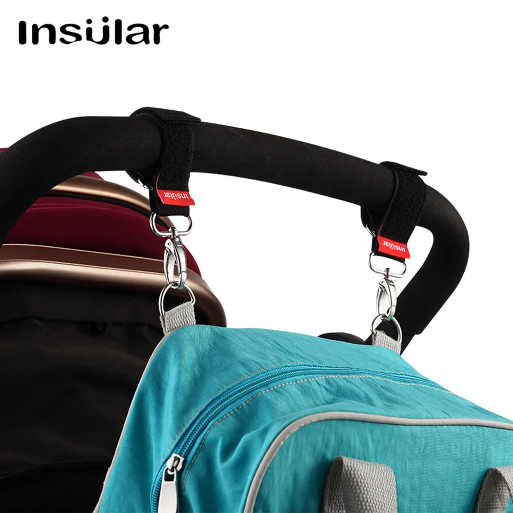 

Insular 2 Pairs Baby Stroller Hooks Baby Stroller Accessories Car Hanger Hooks Pram Pushchair Buggy Hanging Straps