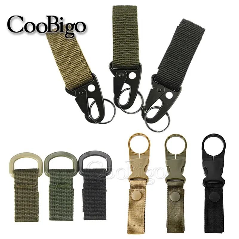 5Pcs Climbing Carabiner EDC Plastic Steel Hook S Type Dual Buckle Keychain Hot