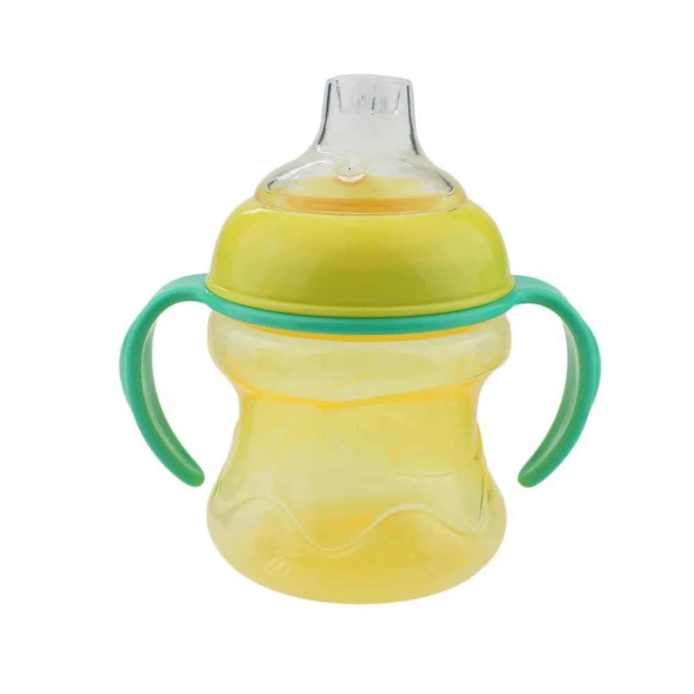 Герметичная безопасная бутылка Sippy утиный нос с мягким горлышком для детей и