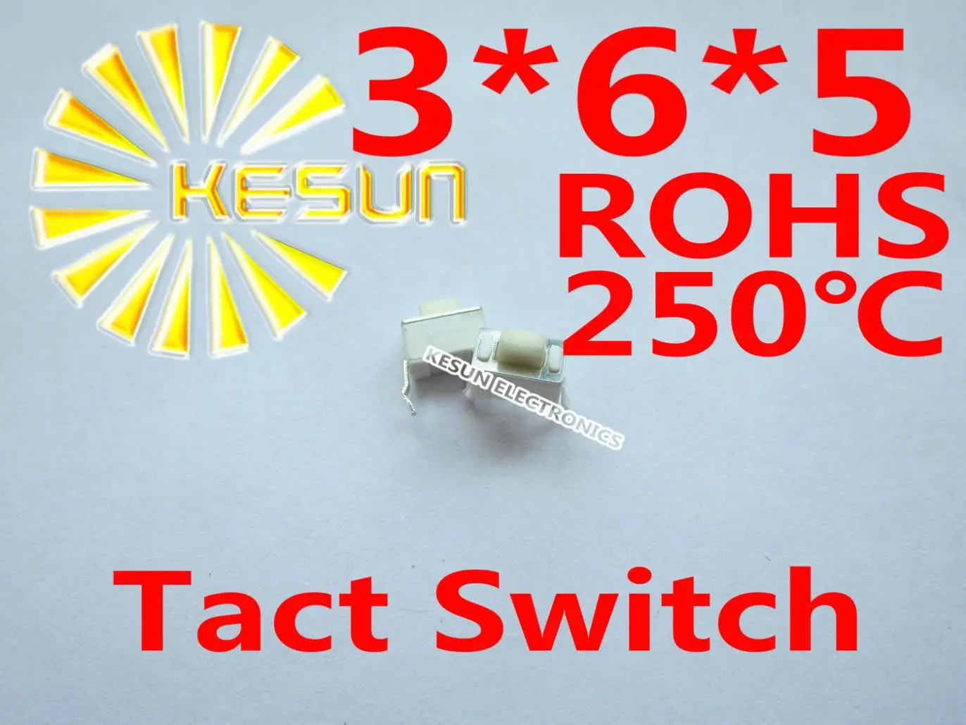 

1000PCS DIP 3X6X5MM Tactile Tact Push Button Micro Switch Momentary ROHS