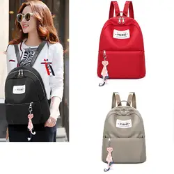 2019 рюкзак женская простая сумка на плечо темперамент дикая Студенческая сумка bolsa feminina #25