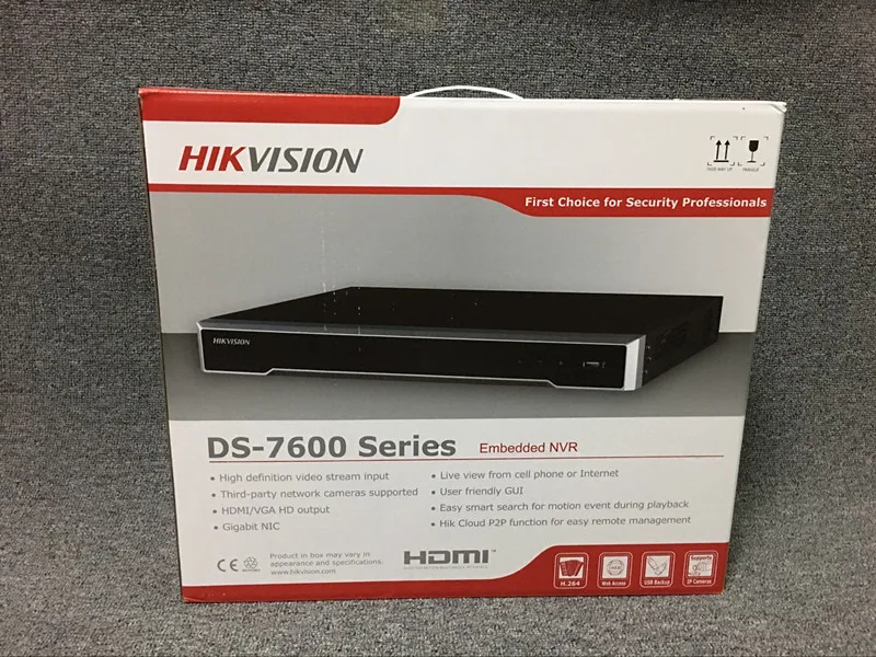 Hikvision IP комплект видеонаблюдения 4 K NVR DS 7616NI K2/16 P & 2MP ИК Пуля камера 2CD2T23G0 I5