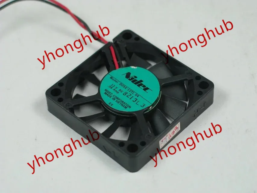 

Вентилятор охлаждения сервера Nidec D05X-12TL 04 DC 12V 0.06AMP 50x50x10 мм