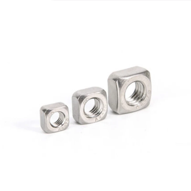 

304 stainless steel square nut square nut nut square nut M3 M4 M5 M6 M8 M10