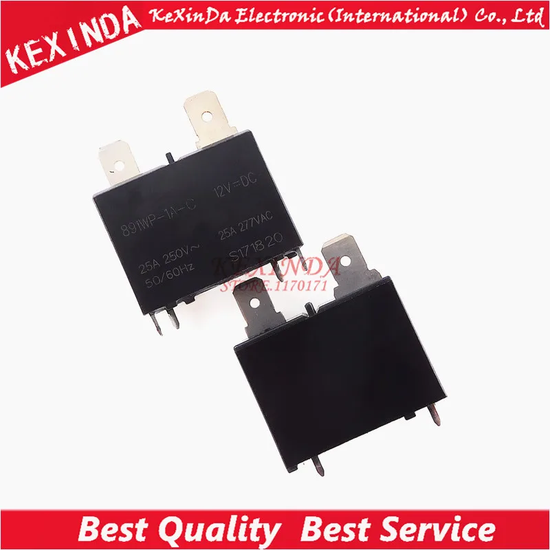 891WP-1A-C 12VDC 25A 10 шт./лот Бесплатная доставка | Электронные компоненты и