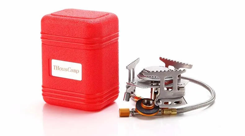 

Outdoor Portable Folding Gas Stove Camping Gas Stove Equipment for Camping Picnic 3500W Igniter