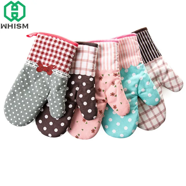 Best Price WHISM 1Pcs Cotton Baking Glove Non-slip Heatproof Mitts Microwave Oven Mitt Cooking Insulated Thickening Glove Kitchen Tool Best Price WHISM 1Pcs Cotton Baking Glove Non-slip Heatproof Mitts Microwave Oven Mitt Cooking Insulated Thickening Glove Kitchen Tool
