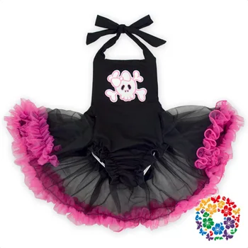 

wholesale 2020 new design Baby Girl halloween Romper Pretty halloween Romper dress newborn girl rompers