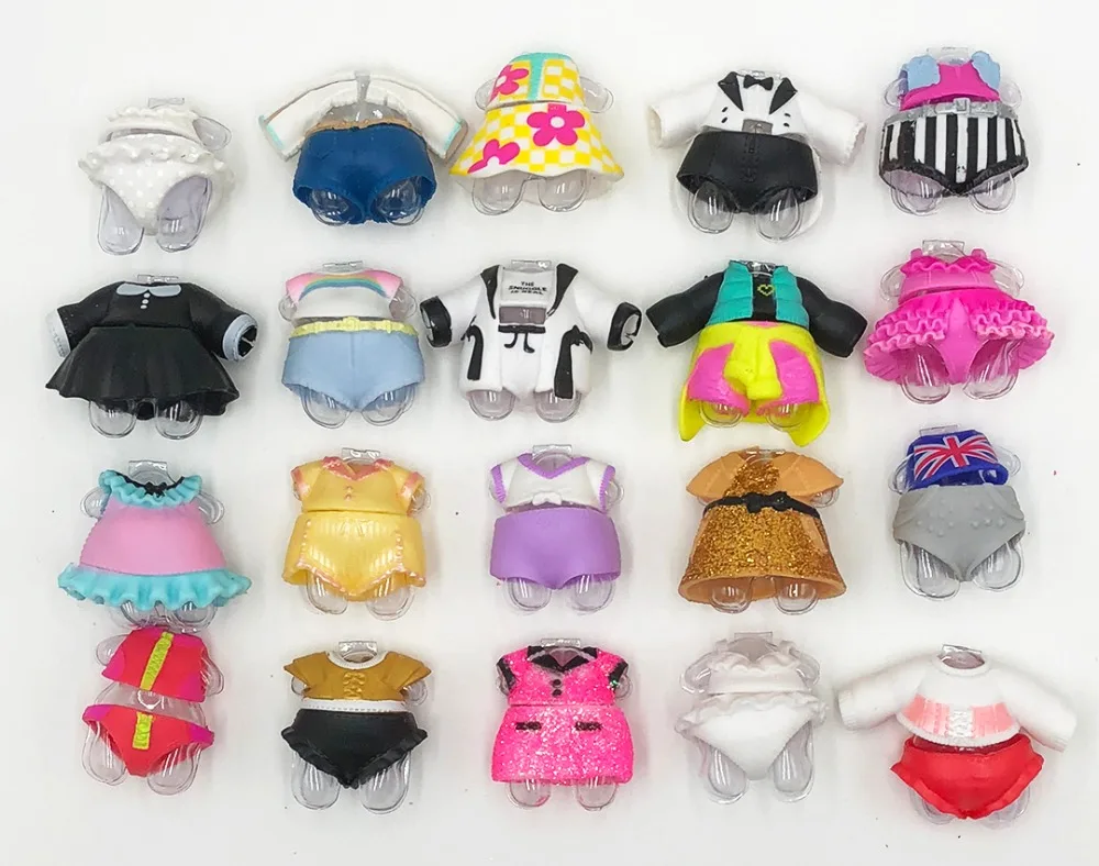 1/5/10Pcs random send original lol dolls clothes toy for lol dolls more