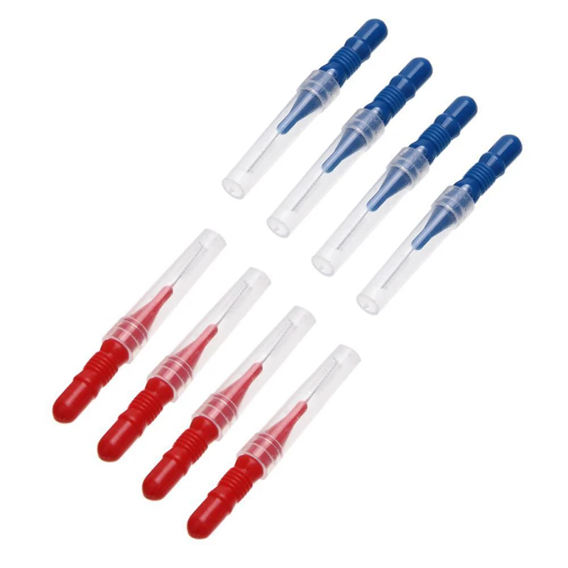 

Random Color Tooth Floss Mini Dental Cleaning Floss Plastic Interdental Brush Toothpick Dental Tools
