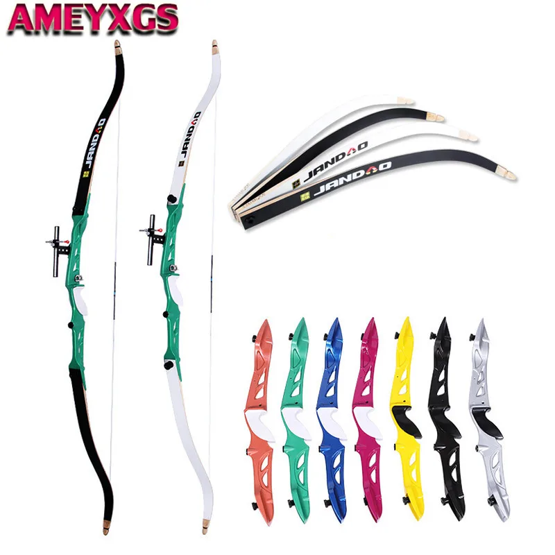 

66" Archery Takedown Hunting Recurve Bow Aluminum Alloy Riser Right Hand 16lbs-40lbs For Outdoor Hunting Shooting Accessories
