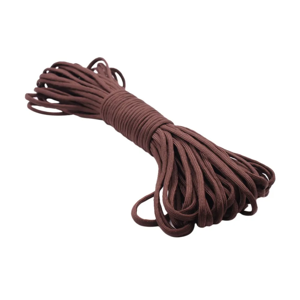 2019 Outdoor climbing rope paracord 550 bracelet nylon parachute rope is attached to a 100-foot seven-core polyester parachute (11)