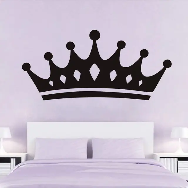 Online Vinyl Removable Cartoon Wall Sticker Kids Room Queen Vinyl Removable Cartoon Wall Sticker