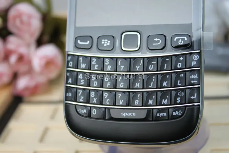 Разблокированный сенсорный экран Blackberry Bold 9790 мобильный телефон QWERTY клавиатура черный цвет розовый цвет