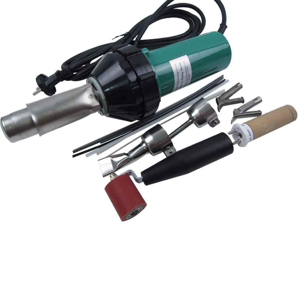 110v or 220v 1600w Plastic Welder Gun With 2*Speed Welding Nozzle & 2