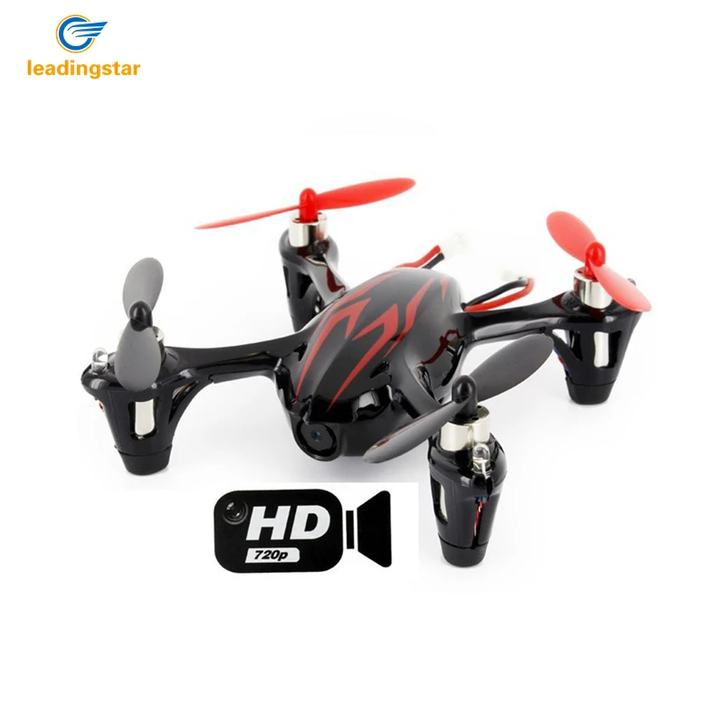 LeadingStar RC Мини Дрон с камерой X4 H107C 2,4 г 4CH 6 оси гироскопа Дрон бесщеточный мотор от вертолета с HD Камера игрушки zk35