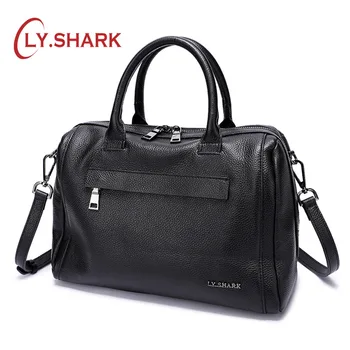 

LY.SHARK Genuine Leather Women Bag Shoulder Bag Ladies Crossbody Bag Women Handbags Messenger Bag For Women 2019 Handbags Female