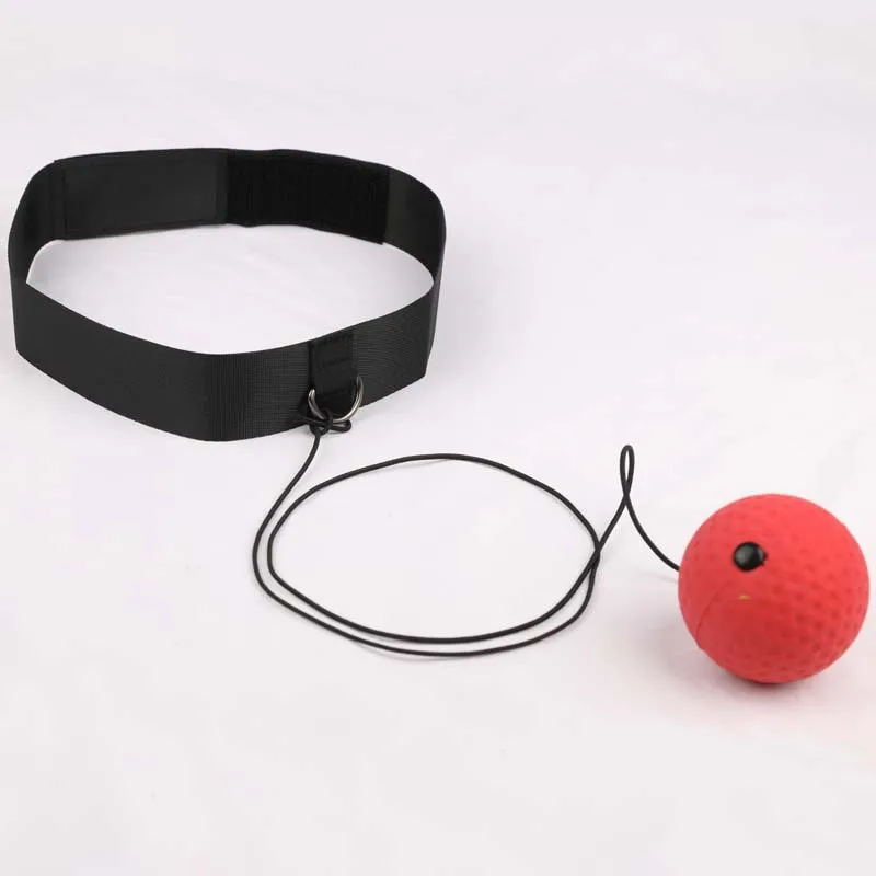 Boxing Reflex Ball with Headband Fitness for Reaction Agility Punching Speed Hand Eye Coordination Sports Thai Sanda Training