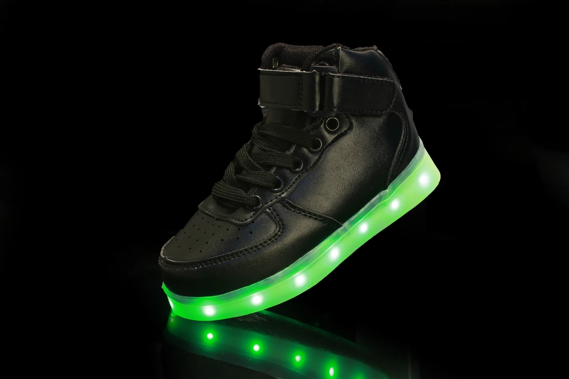 Size 25-42 USB Luminous Sneakers for Children Adult Led Shoes with Light Up Sole Kids Boys Girls Glowing Sneakers LED Slippers