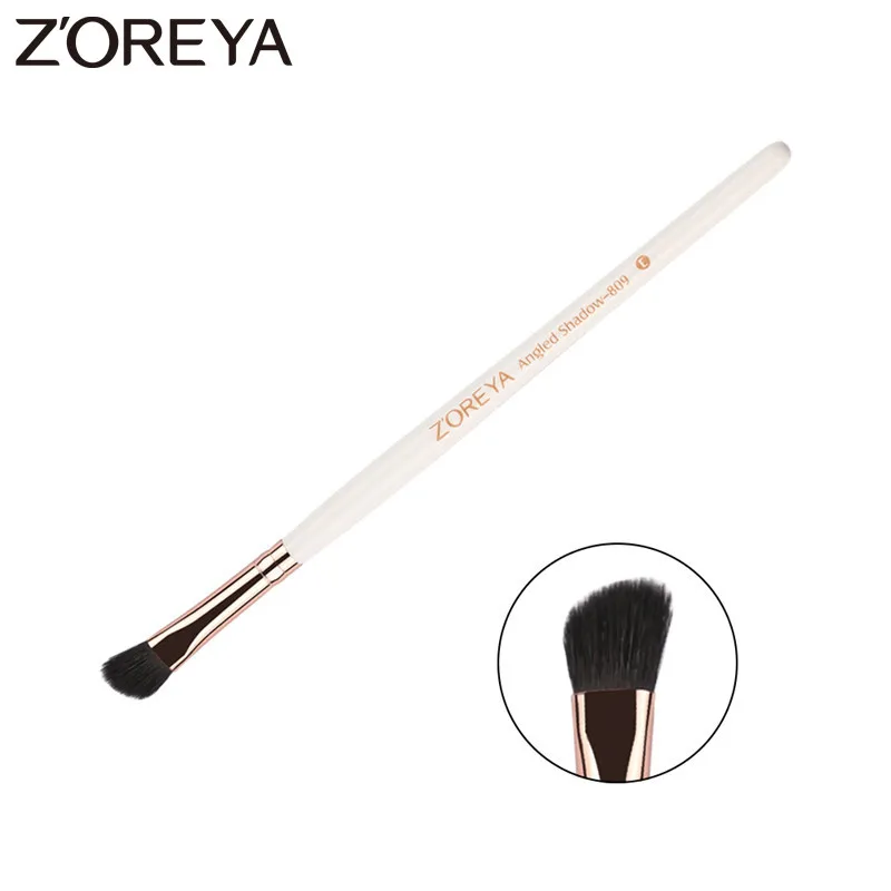 

ZOREYA Brand Angled Shadow Makeup Brushes Professional Brow Bone Shadows Highlighters Make Up Tools For Fashion Beauty