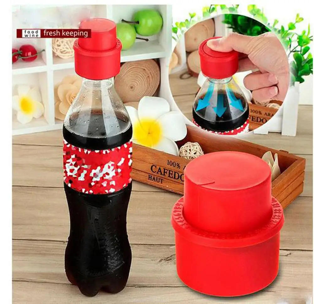 Вакуумная пробка для соды POP Soda cap Bottle Stopper bar аксессуары для бутылок Инструменты для сохранения свежести крышки