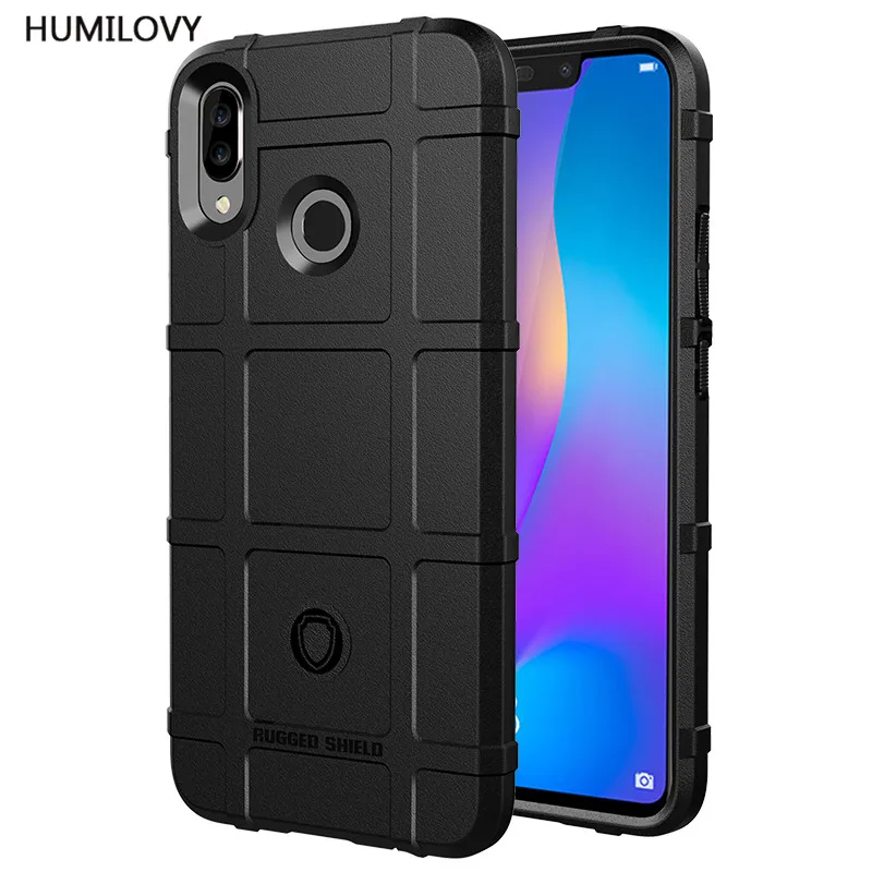 Для Huawei P Smart Plus Чехол Мягкий Силиконовый прочный защитный противоударный чехол