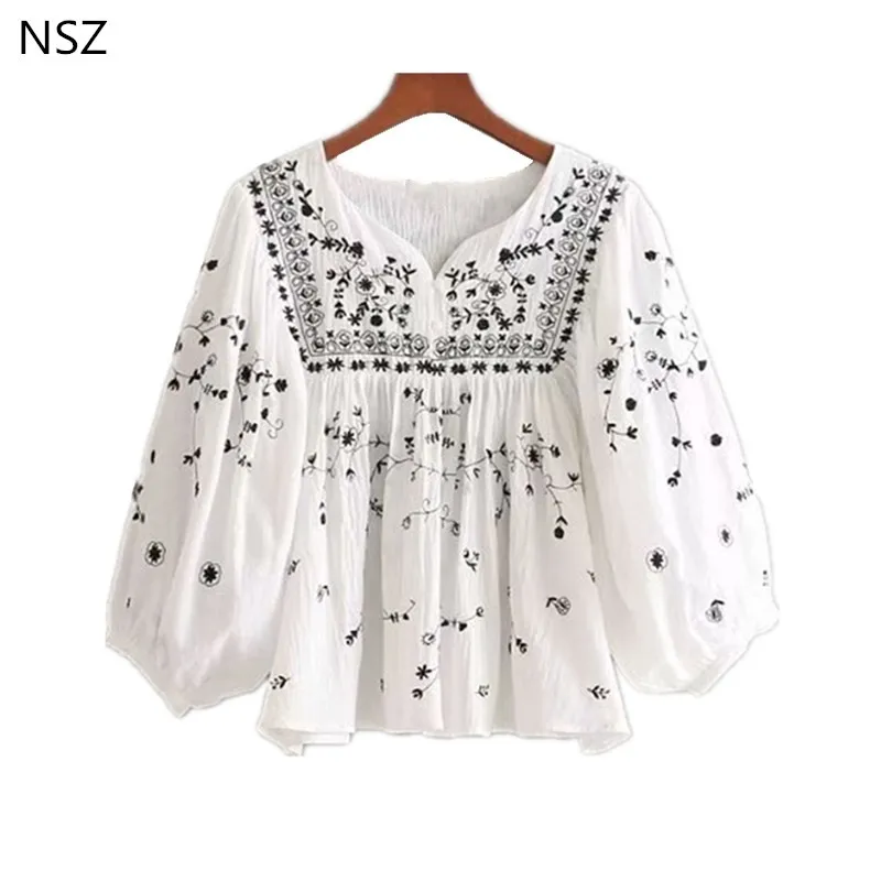 white half shirt women