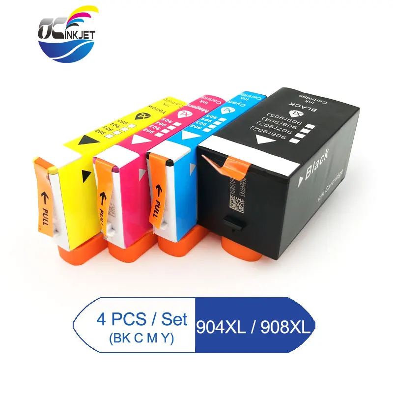 Третий вечерние Для hp 904 XL 908 XL совместимый картридж с чернилами для hp OfficeJet Pro 6950 6951 6954 6958 6960 6962 6968 6970 6975 6978