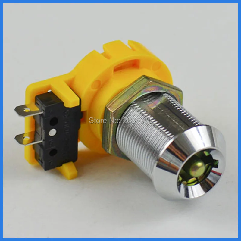 10 pcs 32mm quarter turned cylinder 2 plugs micro switch lock