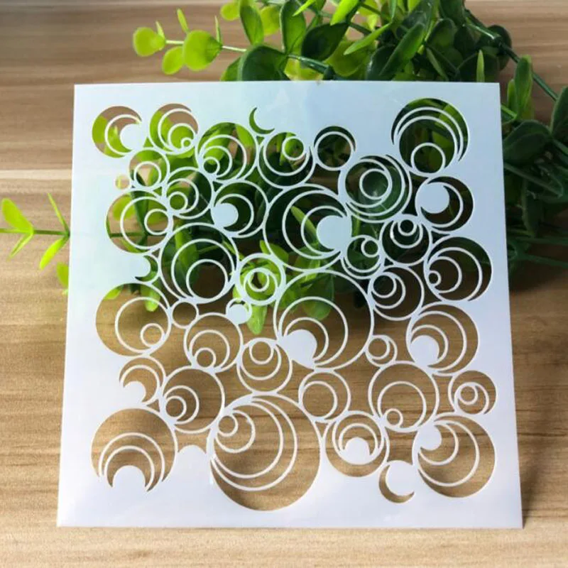 

Stencil DIY Student Painting Openwork For Wall Painting Scrapbooking Stamping Stencil Bullet Journ Embossing Paper Card Template