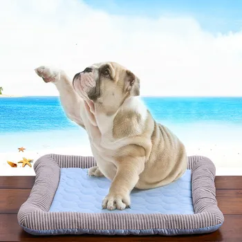 

Dog mat summer ice silk mat multi-function small and medium-sized dog icy pet nest cat and dog universal ice mat ZP4121502