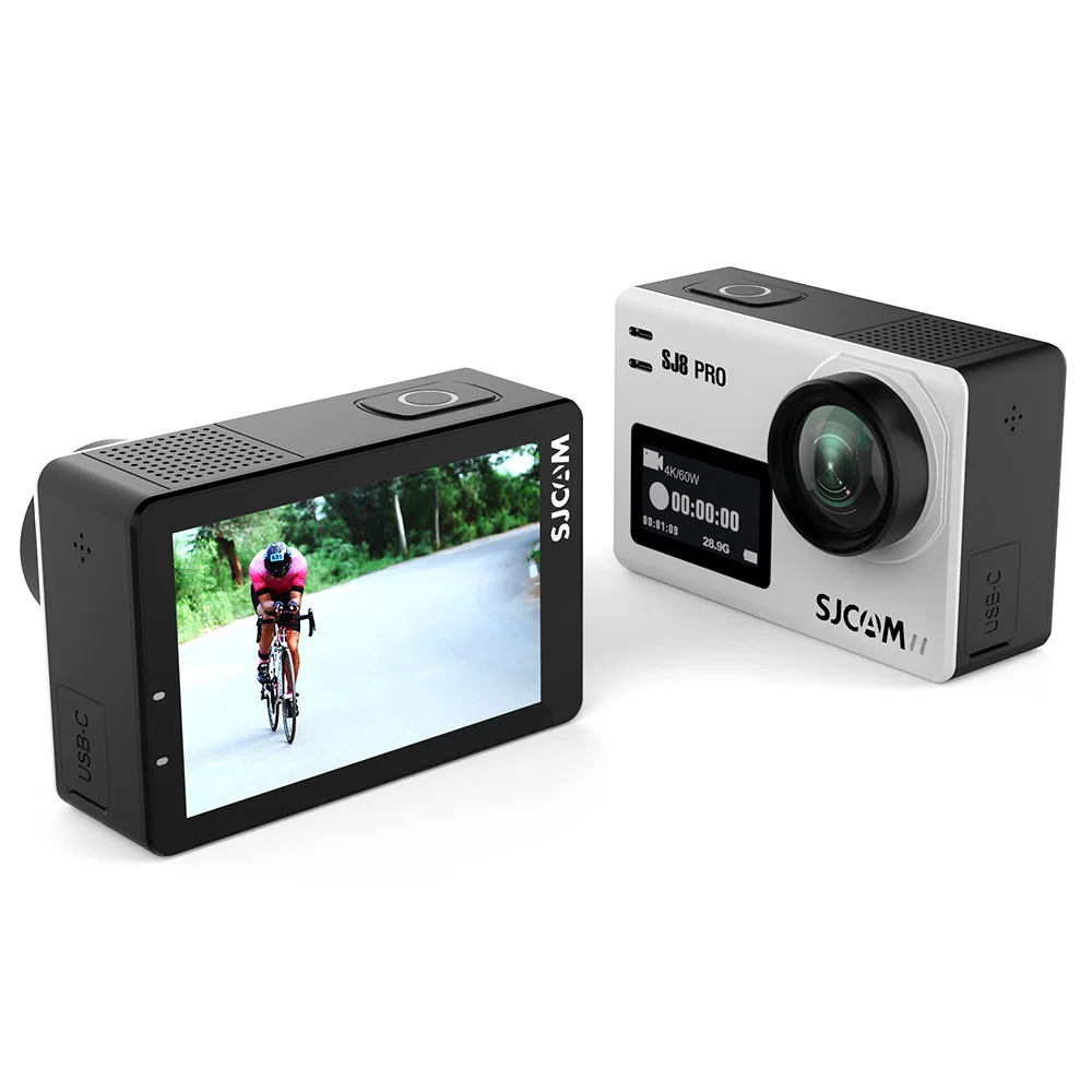 В наличии SJCAM SJ8 Pro 4K 60fps Спортивная камера водонепроницаемая анти встряхивание