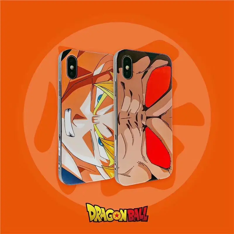 

Japan fashion cartoon cute Dragon Ball phone cover for iphone 6 7 8 Plus case 6s Plus fundas for iPhone X XS XR XSMAX back cover