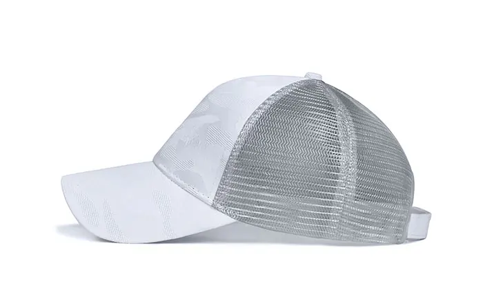 SIMPLESHOW летняя сетчатая бейсбольная кепка s Snapback шапка для Женский хвостик Кепка Регулируемая папа шапки дышащая кость