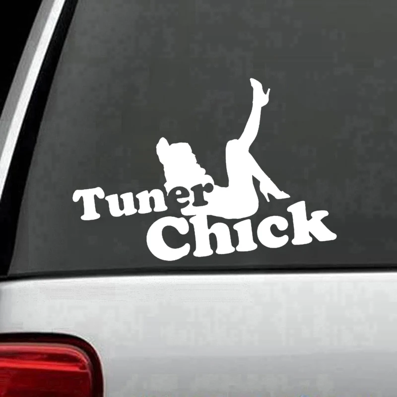 Tuner Chick Sexy Leg Raising Woman Beauty Temptation Body Car Stickers Decals Door Rear Window Sticker | Автомобили и мотоциклы