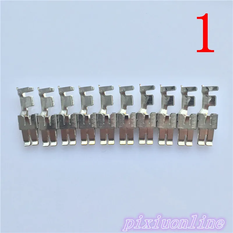 

10pcs YL381Y Car Terminal Connector Terminals Four Disc Fuse Box terminals Wire Naked Splice Connection High Quality On Sale